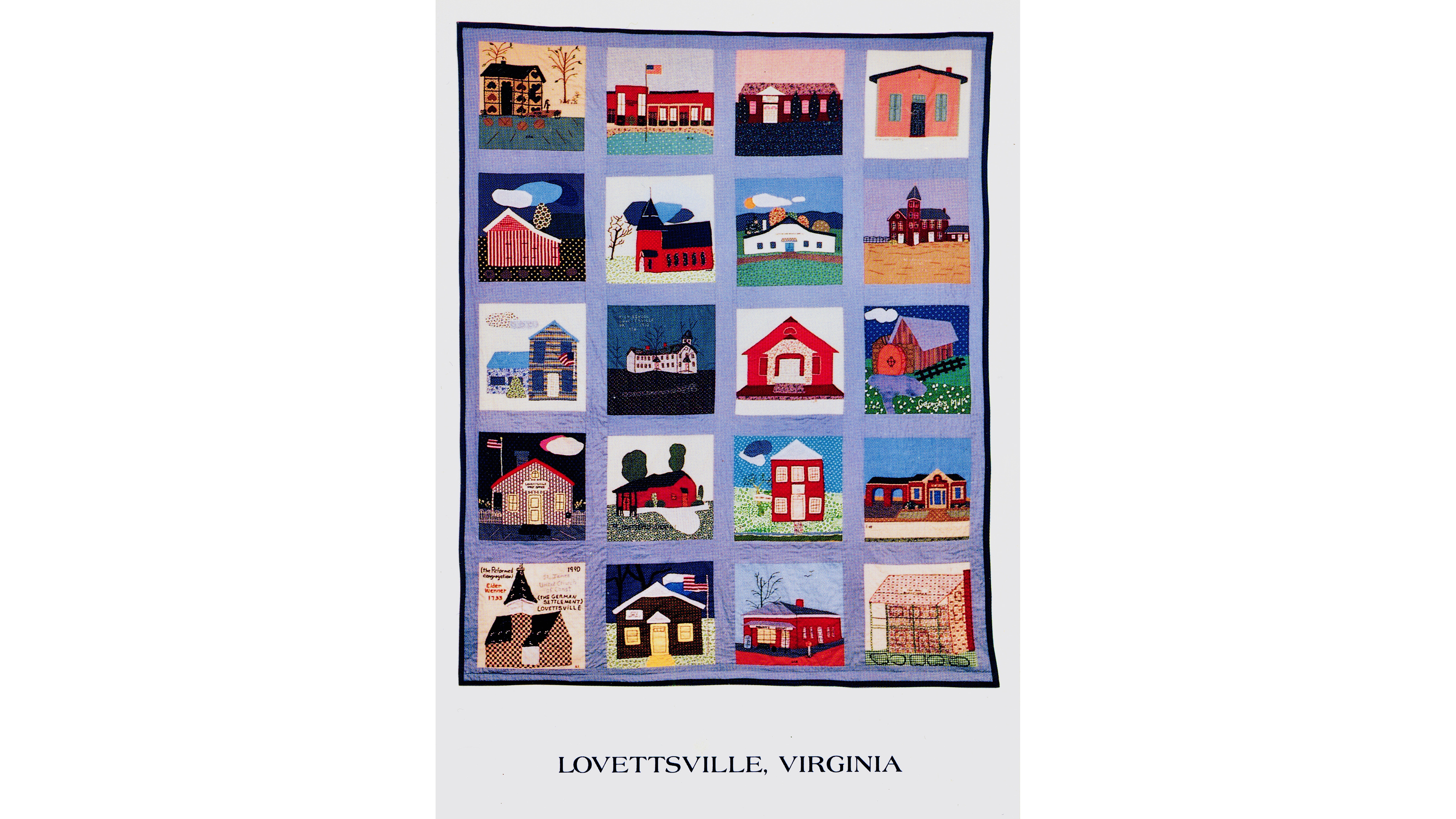 Thumbnail for the post titled: The Meaning Behind the Lovettsville Community Quilt (1990)