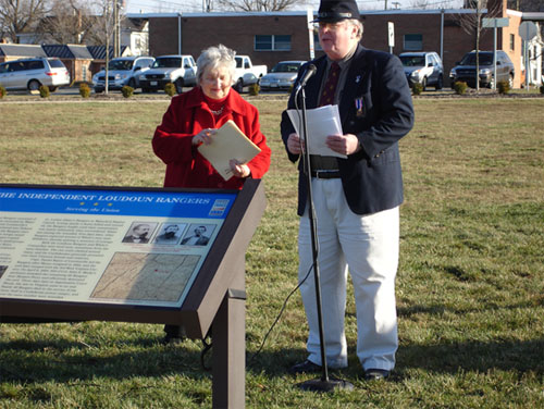Thumbnail for the post titled: Lovettsville Civil War Marker Dedication Ceremony – The Loudoun Rangers (2009)