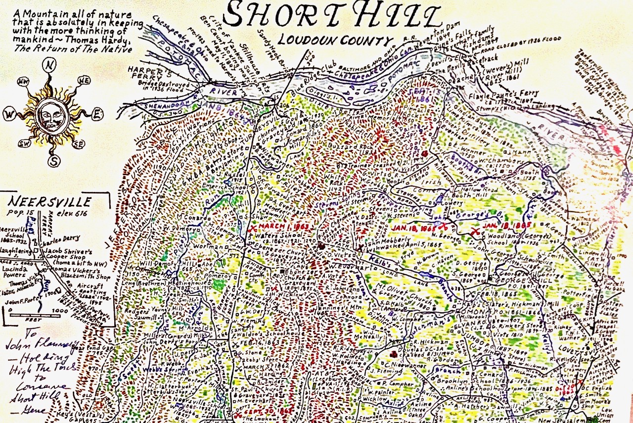 Thumbnail for the post titled: “Mapping the Short Hill” Next in the Lovettsville Historical Society’s 2017 Lecture Series (10/15/17)