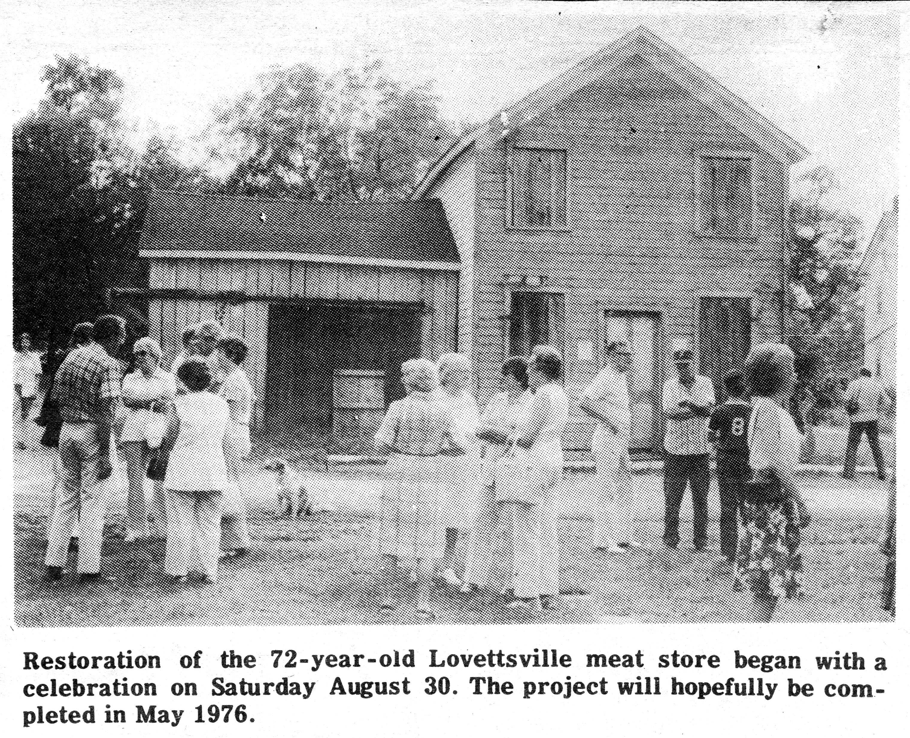 Thumbnail for the post titled: “The Lovettsville Butcher Shop Complex As I Knew It,” by Glenn L. Grove (1991)