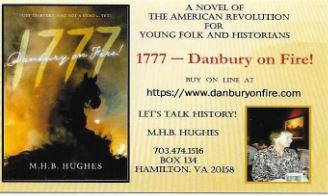 Thumbnail for the post titled: May 11:  Author Book Talk & Signing:  1777 – Danbury on Fire!