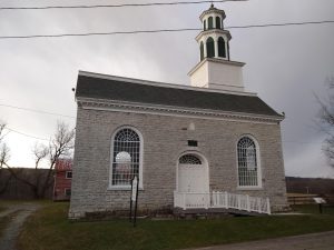 Located on NY State Route 5, between Nelliston and St. Johnsville, at the intersection of Palatine Church Road, a few miles from Trinity Lutheran Church at Stone Arabia