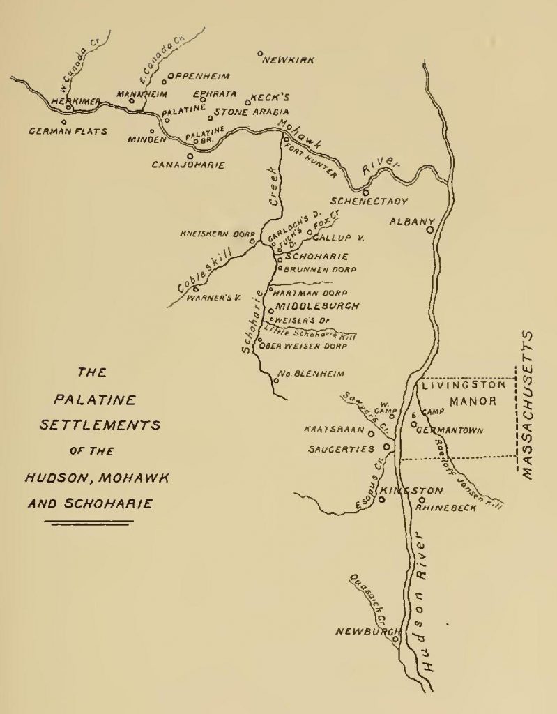 Palatine_Settlements_in_New_York_(Cobb_1897)