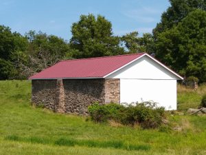Linden Hall barn restored