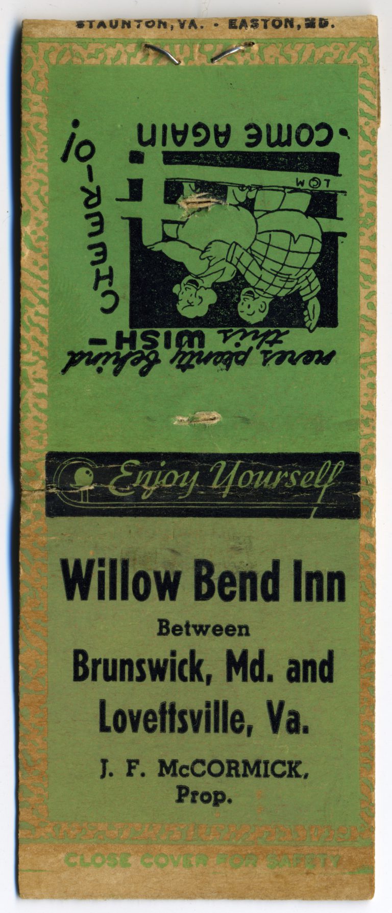 Lovettsville HistoryMystery 1 (2016) Lovettsville Historical Society & Museum